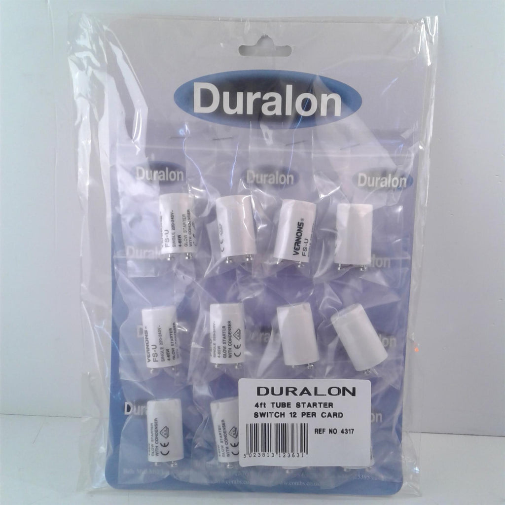 Duralon 4ft Tube Starter Switch (12 Pack)