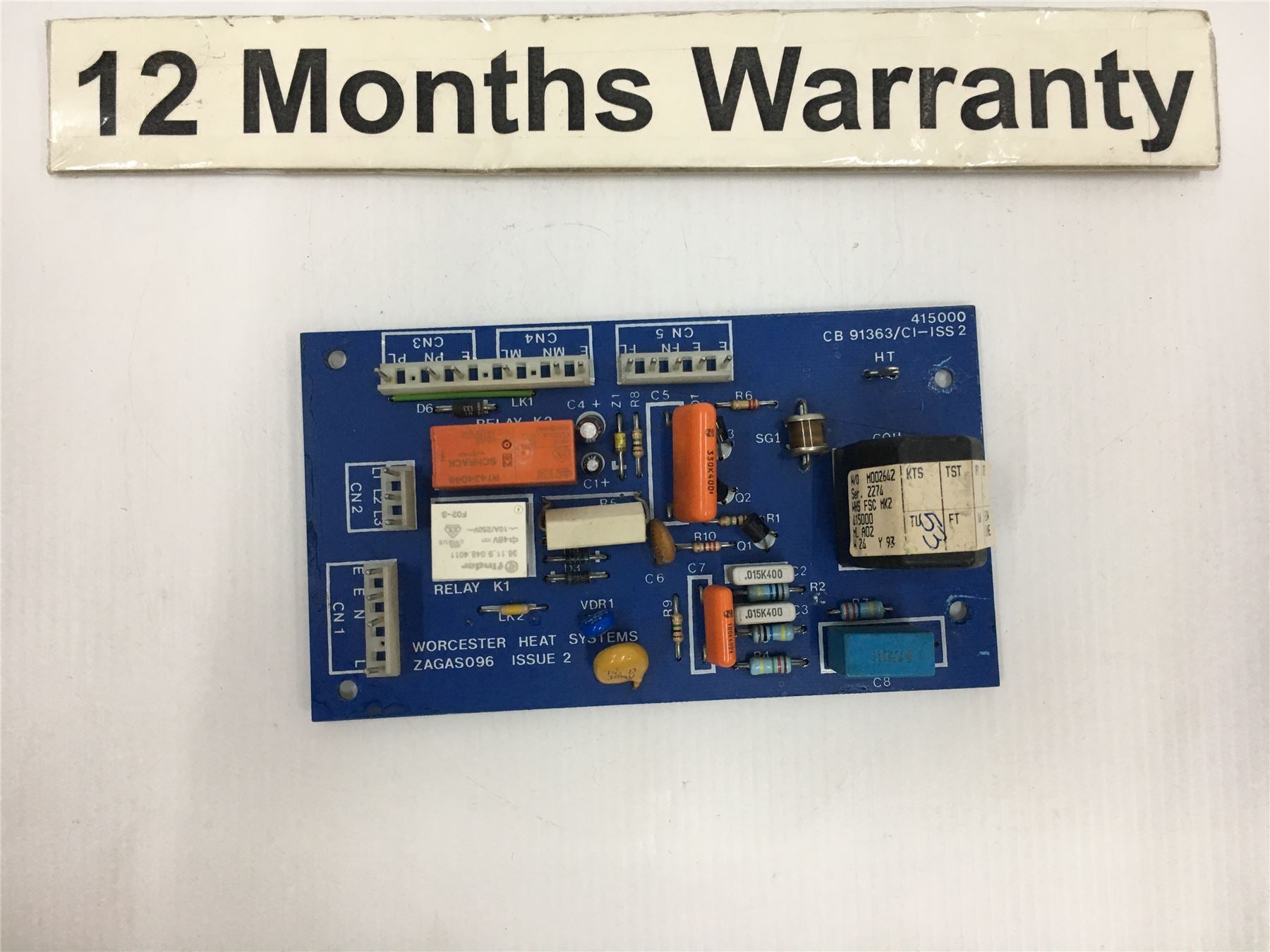 WORCESTER HIGHFLOW PCB ZAGAS 096 415000 87161463050 12m warranty