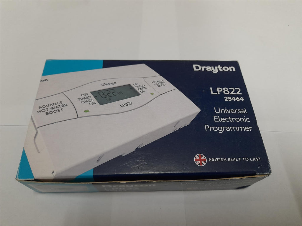 DRAYTON LP822 TWIN CHANNEL PROGRAMMER 25464