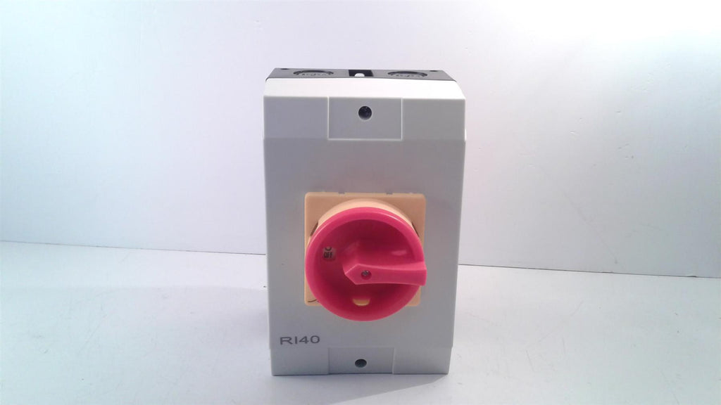 BS 40 Amp Rotary Isolator IP65 4-Pole R140