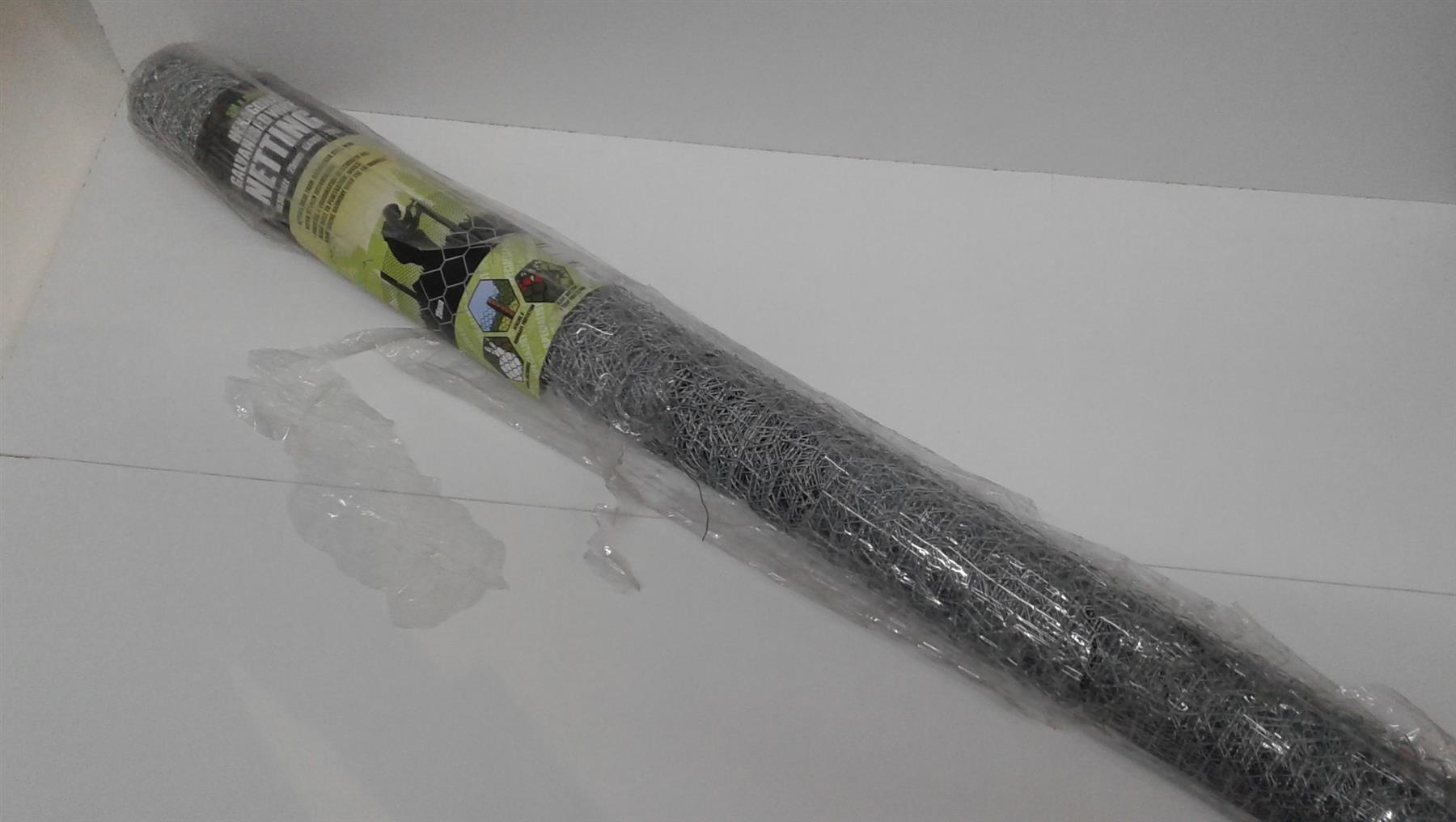 Specialist Galvanised Chicken Wire Mesh Fence Netting 5m x 900mm