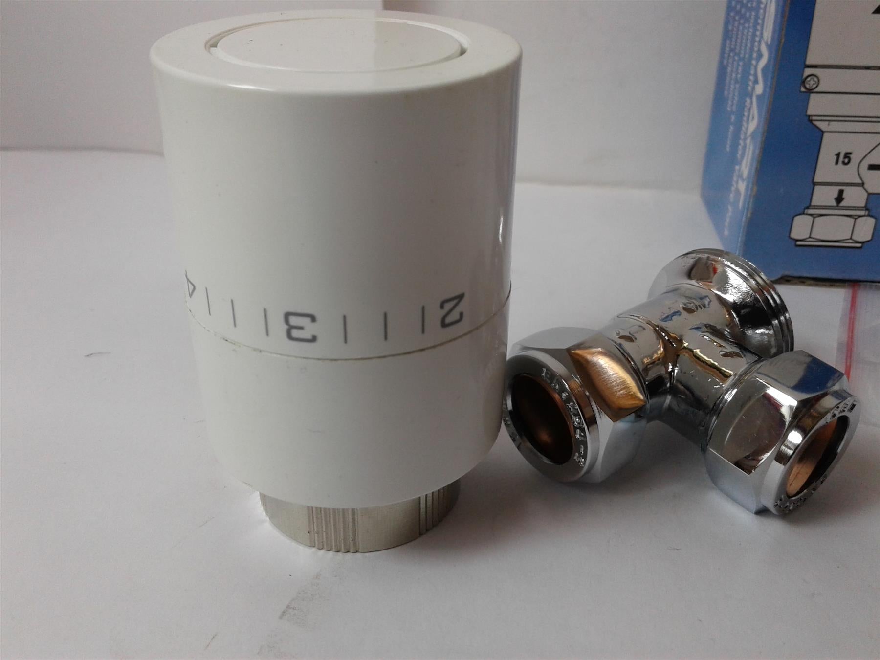 NEW Smart 15mm Thermostatic Radiator Valve Pack SMTRVP 10 BAR