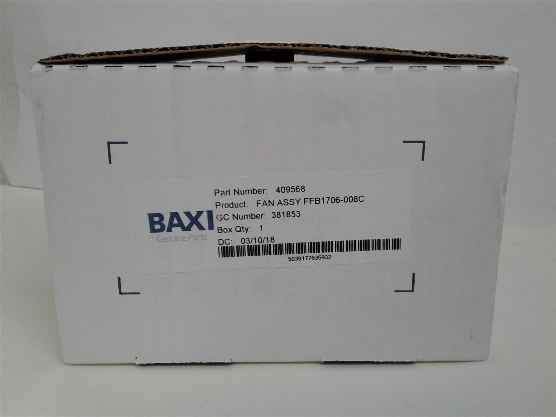 New Potterton Netaheat 10/16 16/22 Fan Assembly 409568