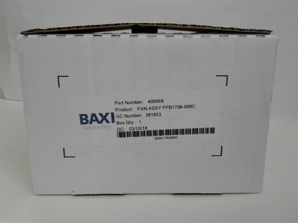 New Potterton Netaheat 10/16 16/22 Fan Assembly 409568