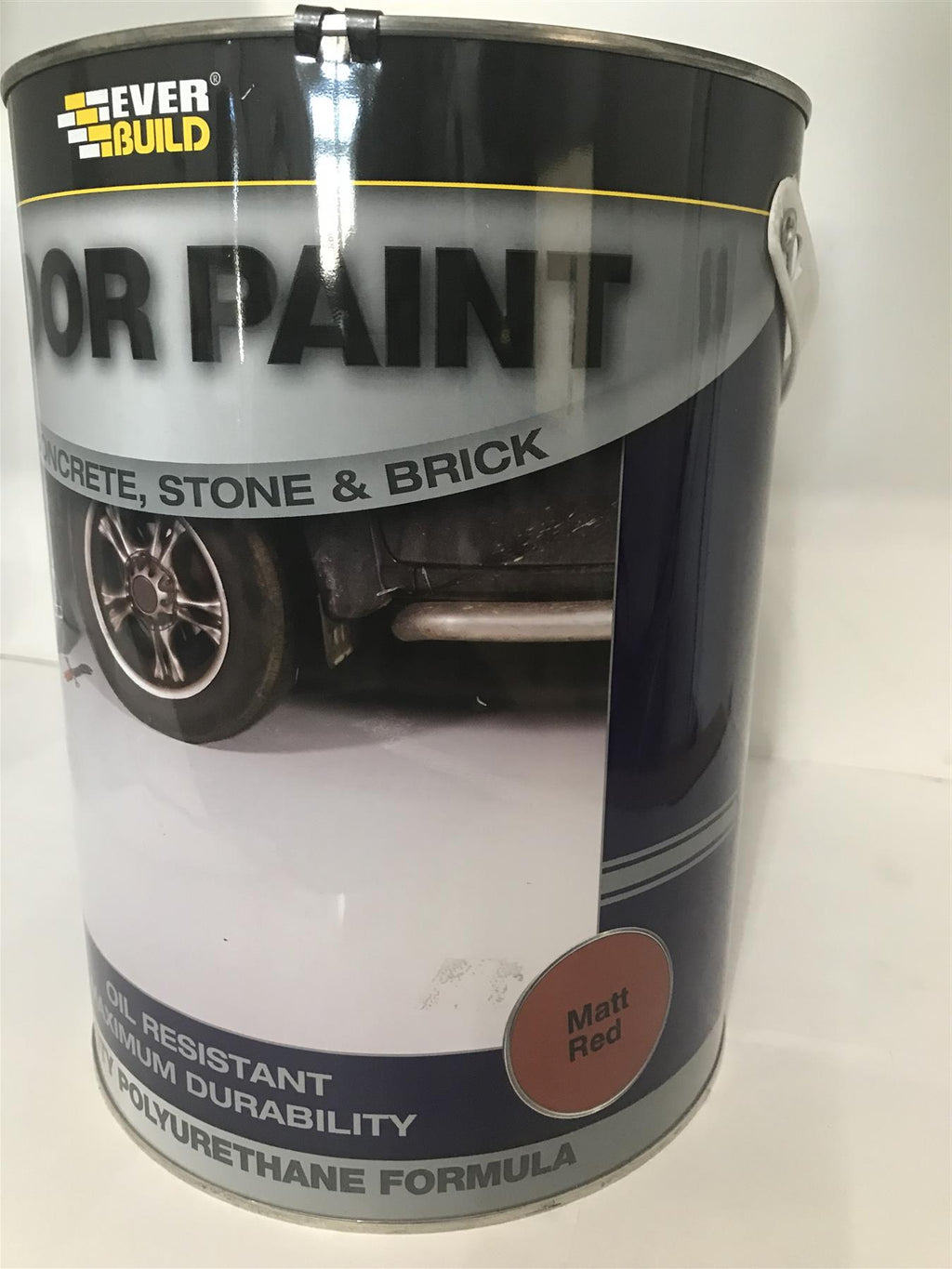 Everbuild Floor Paint Matt Red 5 Litre