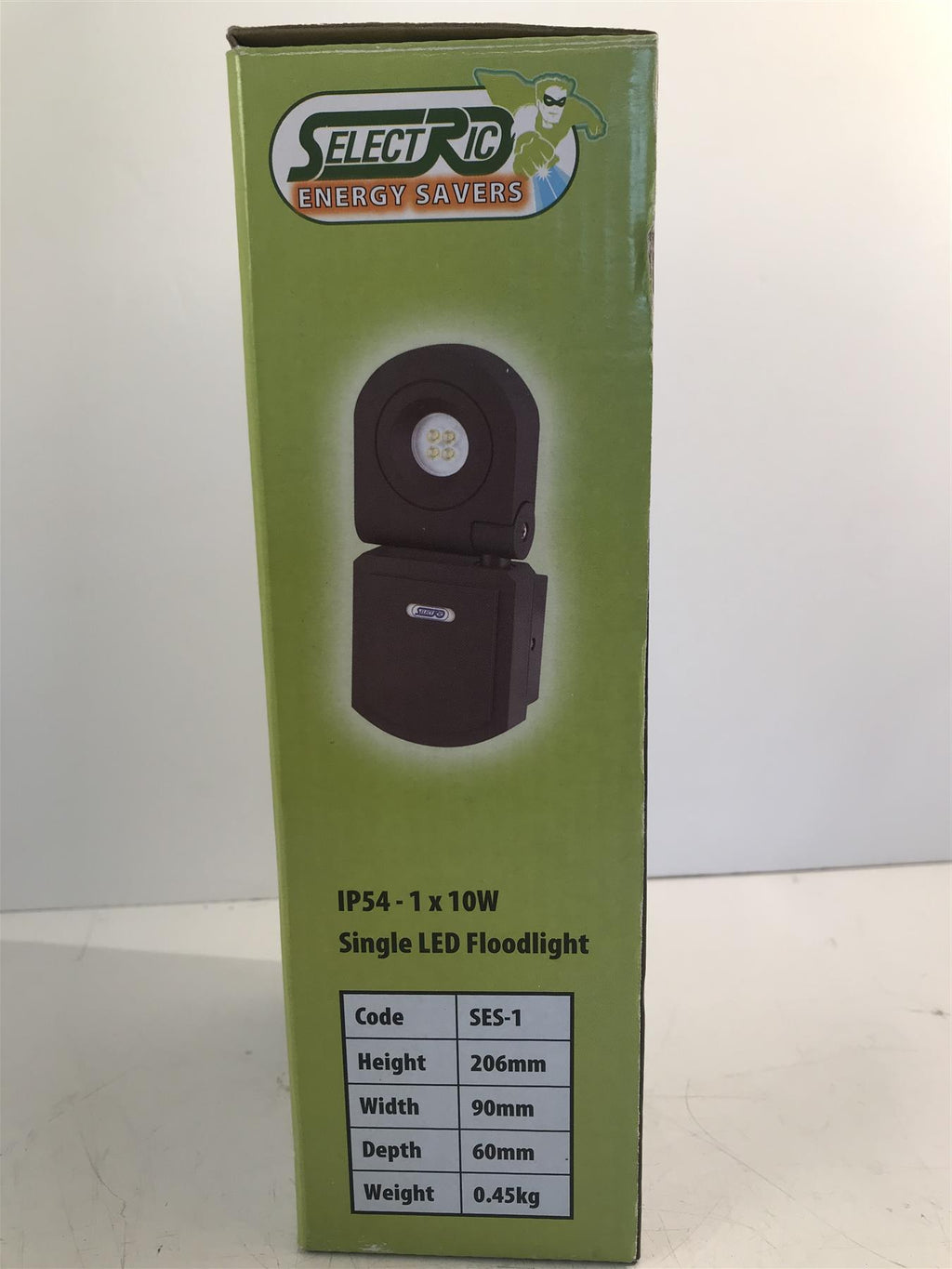 Selectric SES-1 Single LED Floodlight IP54 10 Watt