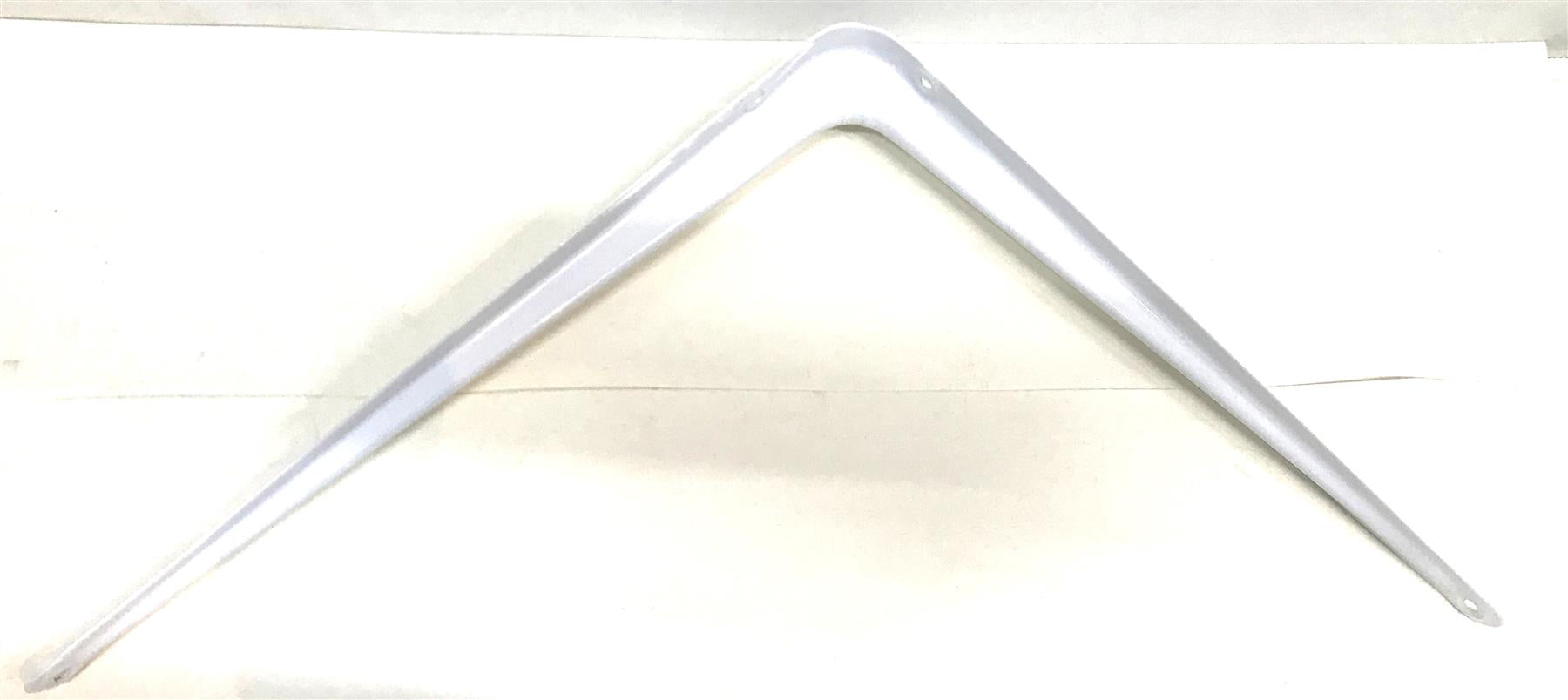 350x300mm 14"x12" Metal Shelf Support London Bracket White Strong Sturdy