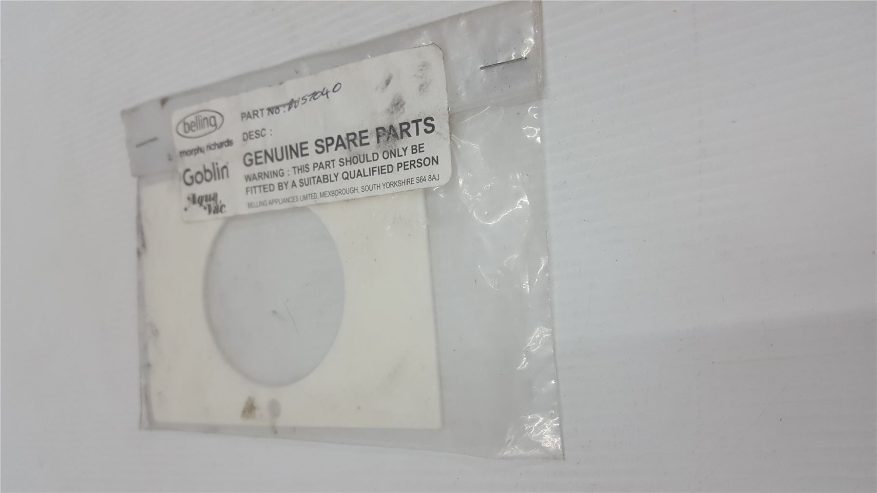 NEW BELLING GASKET BU57040