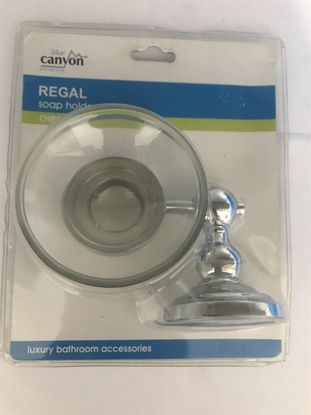 Blue Canyon Regal Soap Holder Chrome  BA-62903