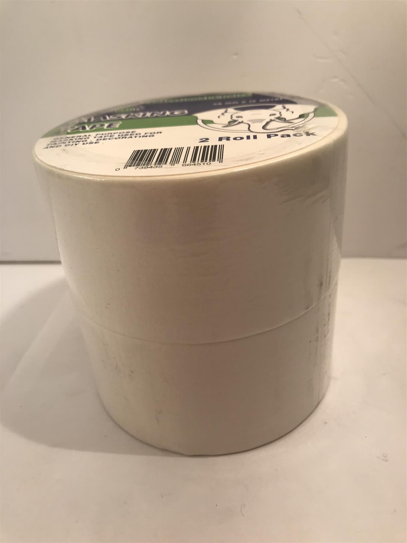 Masking Tape 48mm x 15m 2 Roll Pack