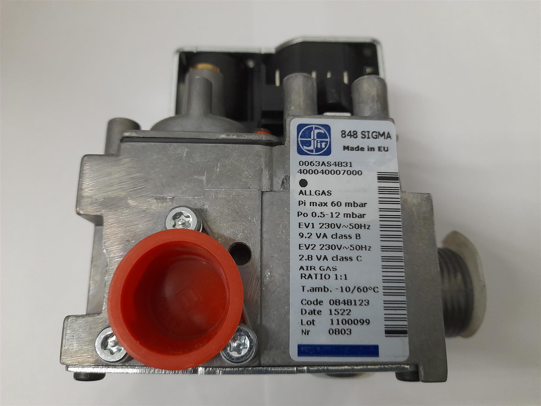 Chaffoteaux Ariston 60000537 Gas Valve