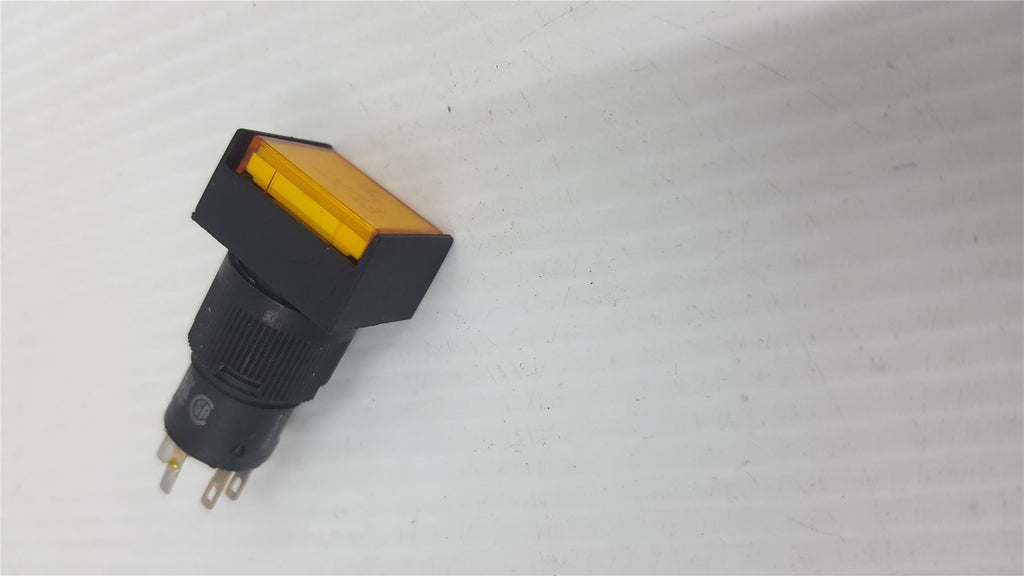 NEW OMRON INDUSTRIAL AUTOMATION PUSHBUTTON SWITCH YELLOW A3CA-7011