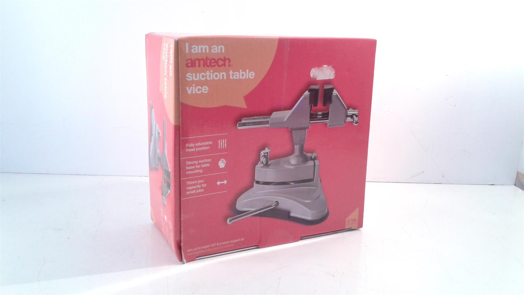 New Mini Table Top Vice Clamp Strong Suction Base