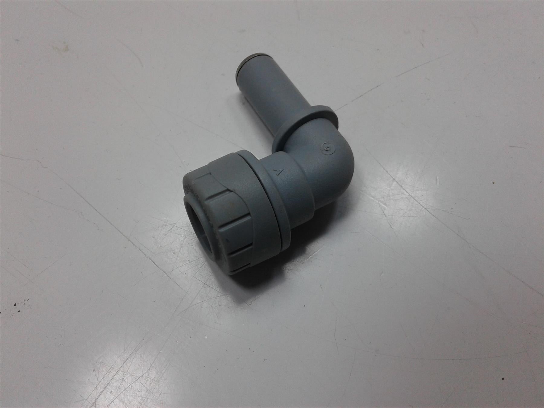 Polyplumb 15mm Spigot Elbow Grey