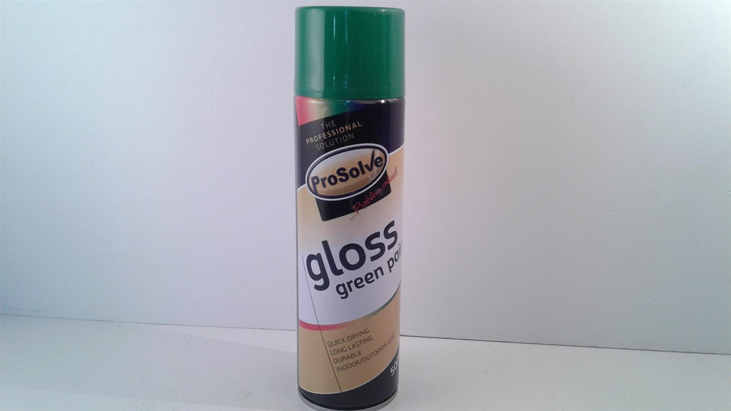 ProSolve Green Gloss Indoor Outdoor Wood Metal 500ml