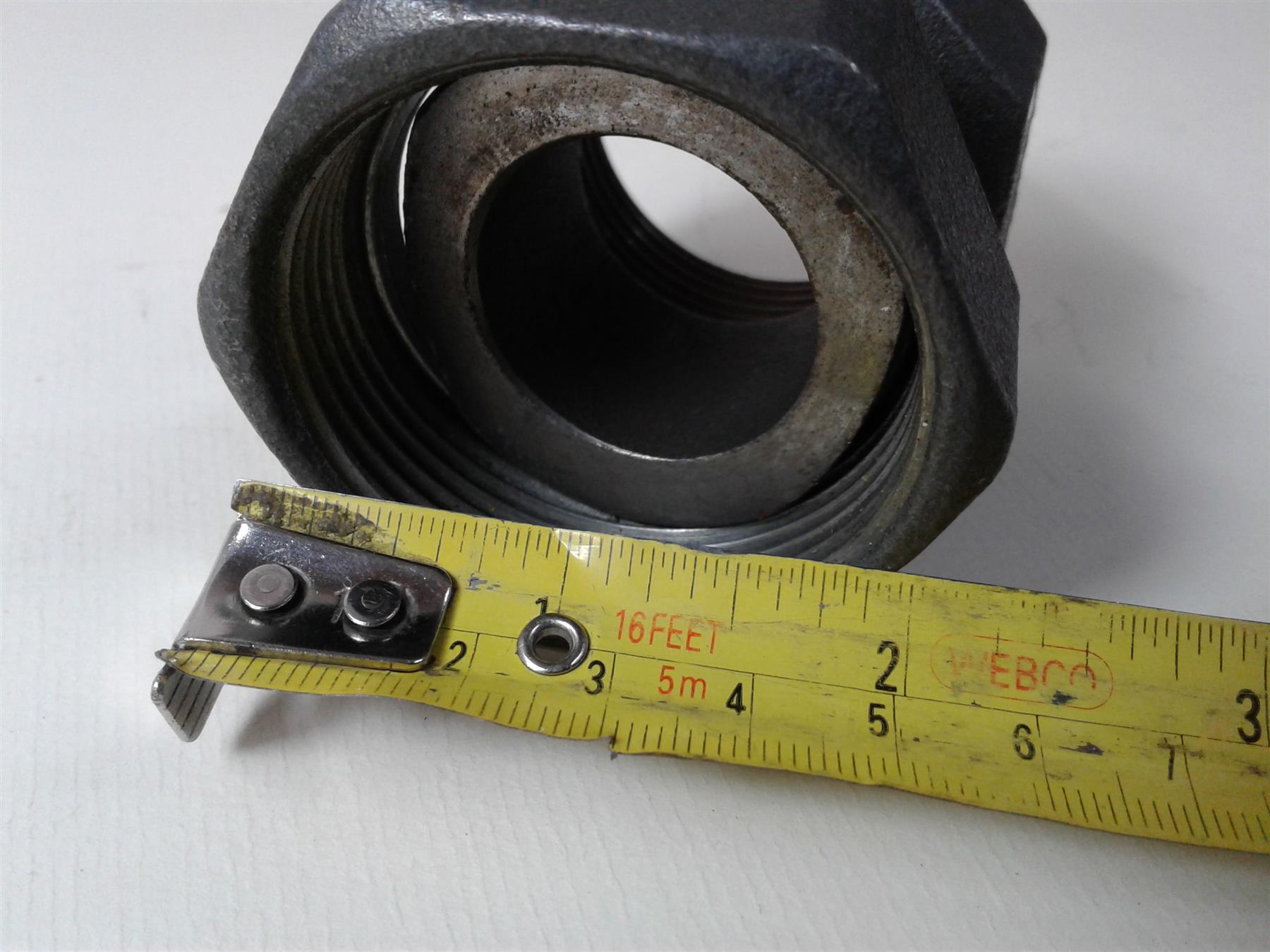 NEW GRUNDFOS 2566 IRON UNION 1 1/2" x 1 1/4" BSPF UPS2 PUMP 529821