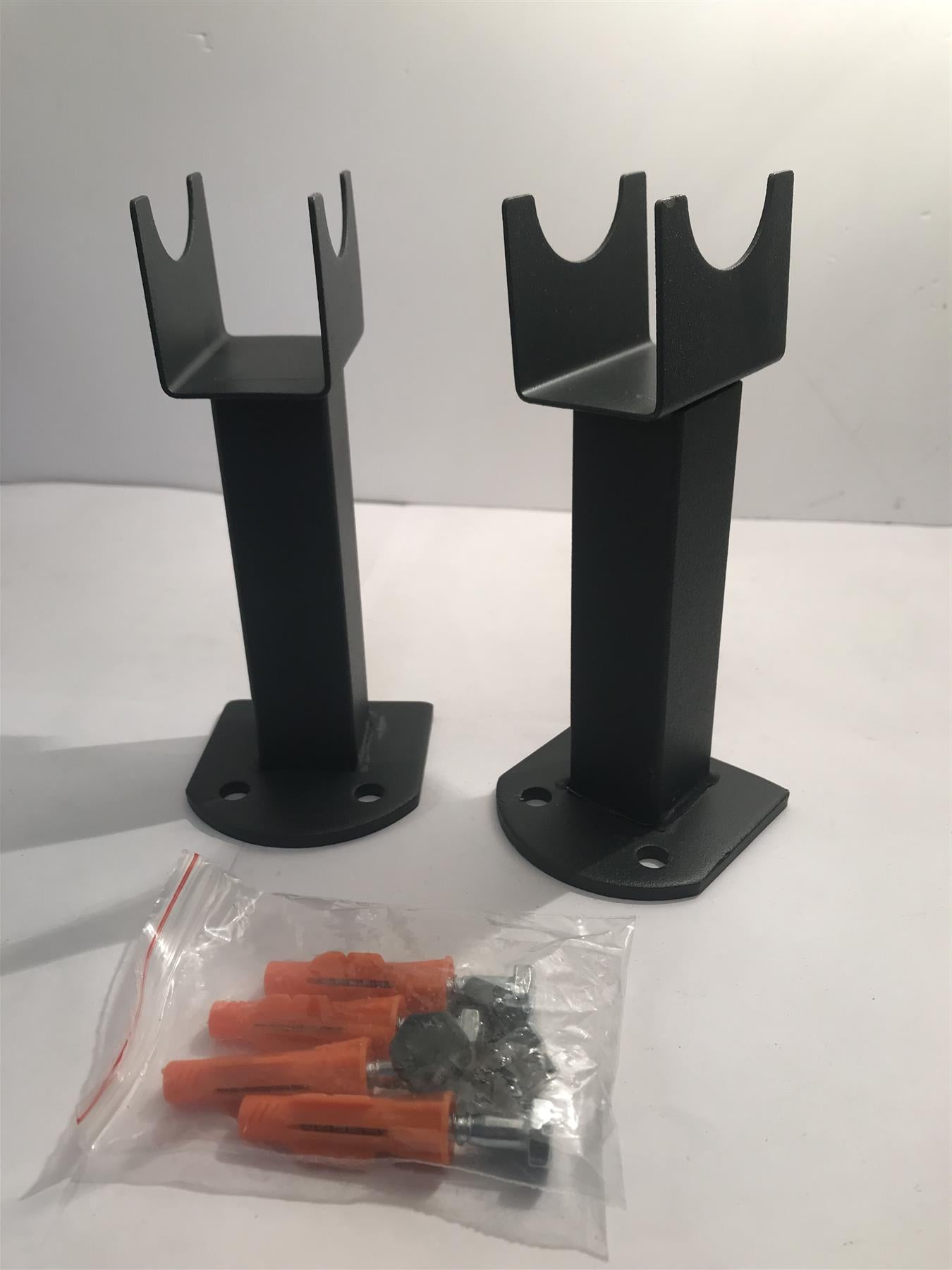 Designer Oval Radiator Feet 183 x 115 x 75mm anthracite