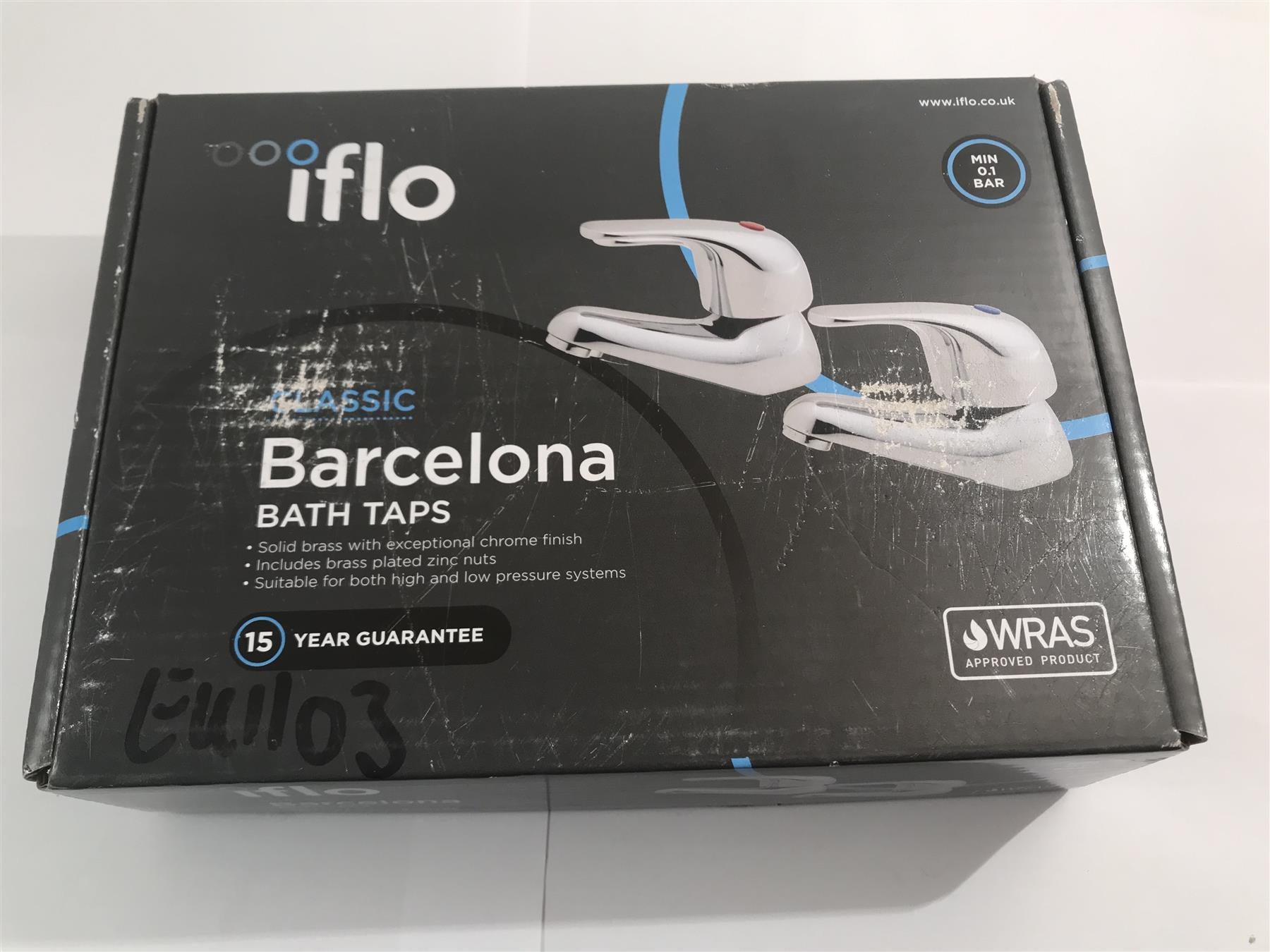 New Iflo 604586 Barcelona classic bath taps