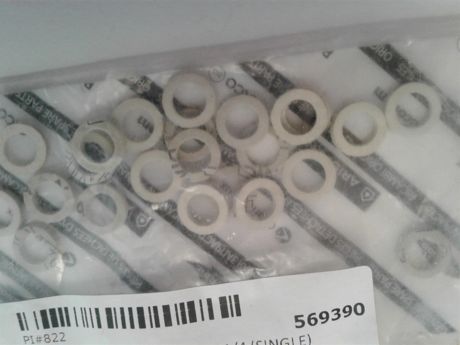NEW ARISTON 1/4" WATER GAS BOILER GASKET WASHER 569390 GENUINE (25 PACK)