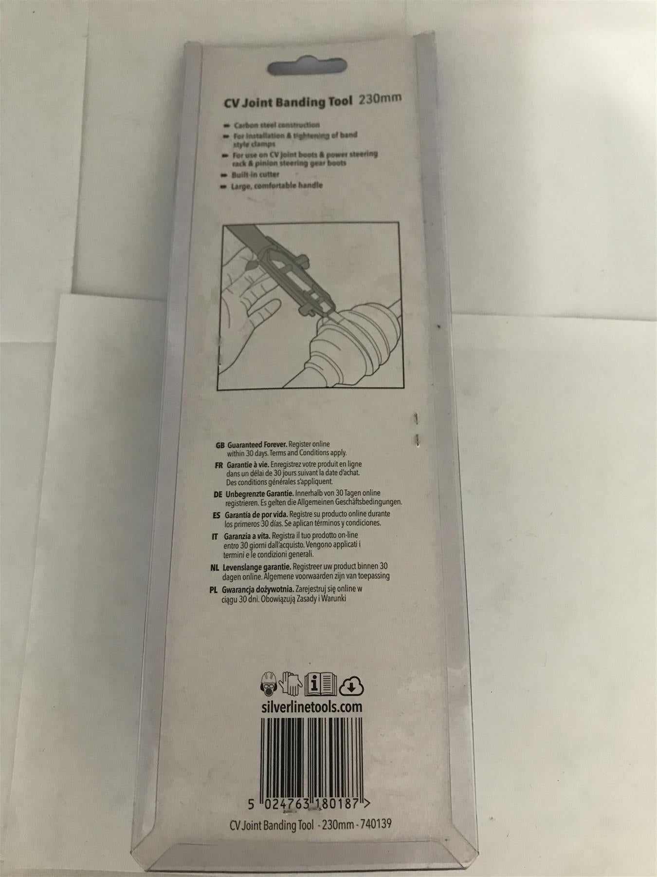 Silverline CV Joint Banding Tool 230mm  740139