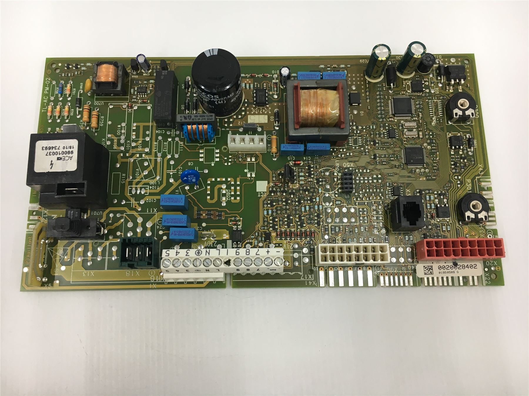 VAILLANT ECOTEC PLUS 415/418/428/438 PCB 0020036861 0020028402