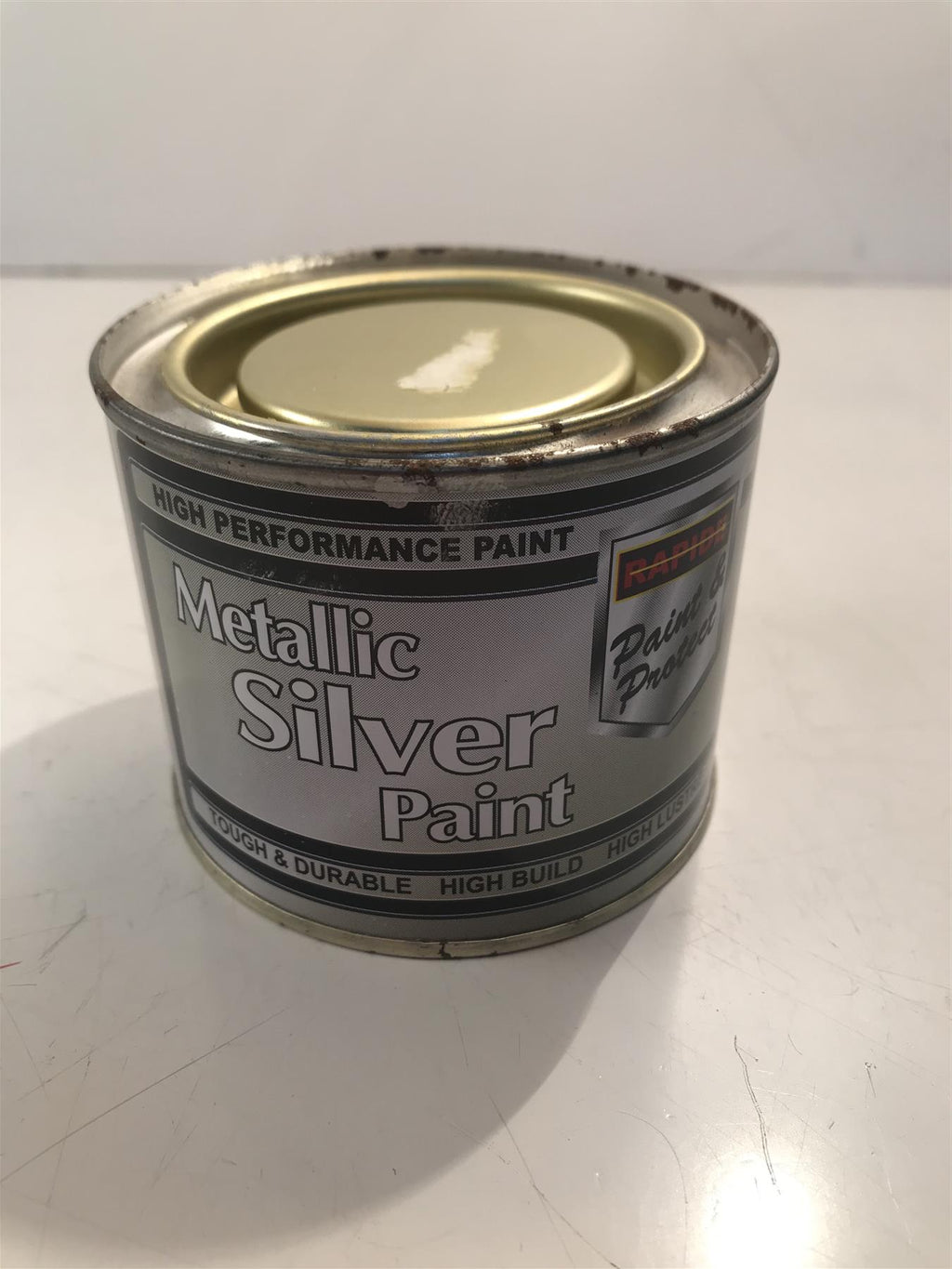 Rapide Paint & Protect Metallic Silver Paint 160ml