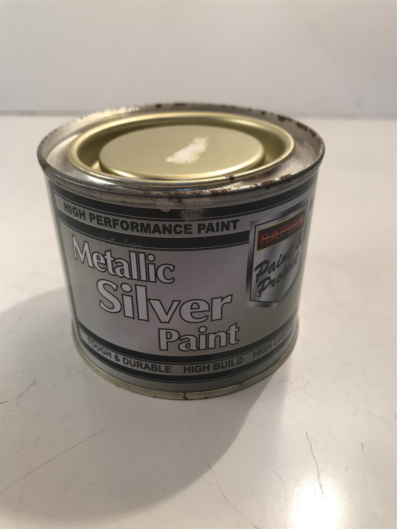 Rapide Paint & Protect Metallic Silver Paint 160ml