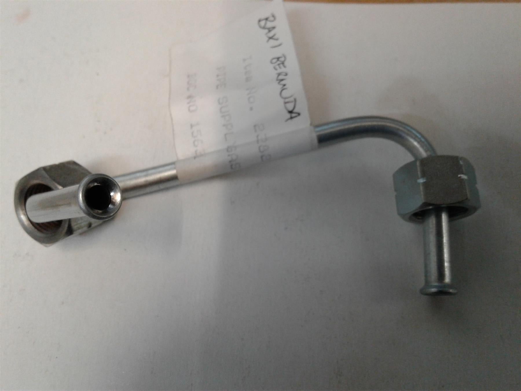 New Baxi BERMUDA C4 C5 boiler gas supply tap pipe assembly 233282