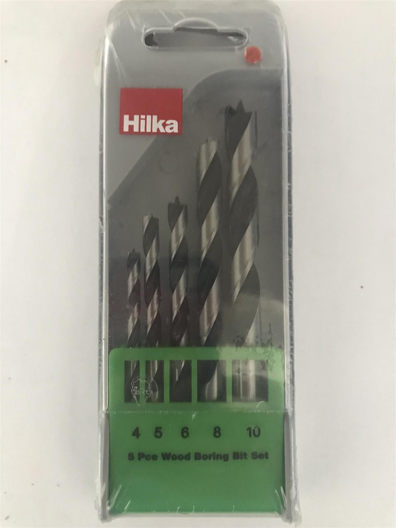 Hilka 5pc Wood Boring Bit Set  49902005
