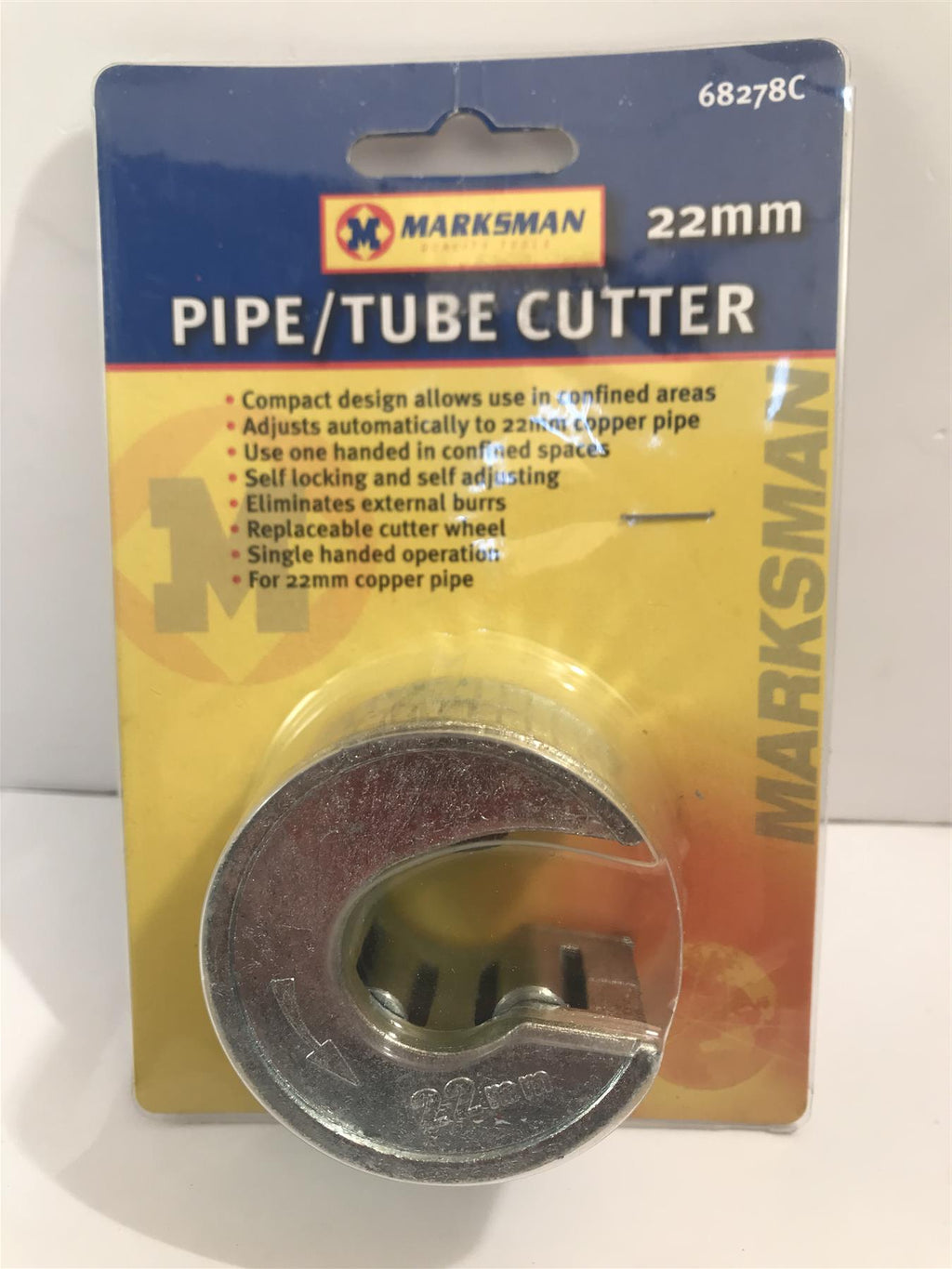 Marksman 22mm Pipe/Tube Cutter  68278C