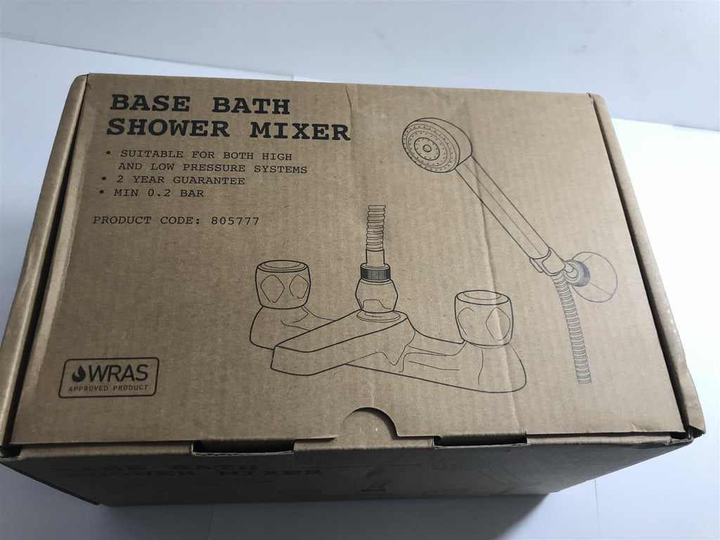 Travis Perkins Standard Base Bath Shower Mixer Tap 805777