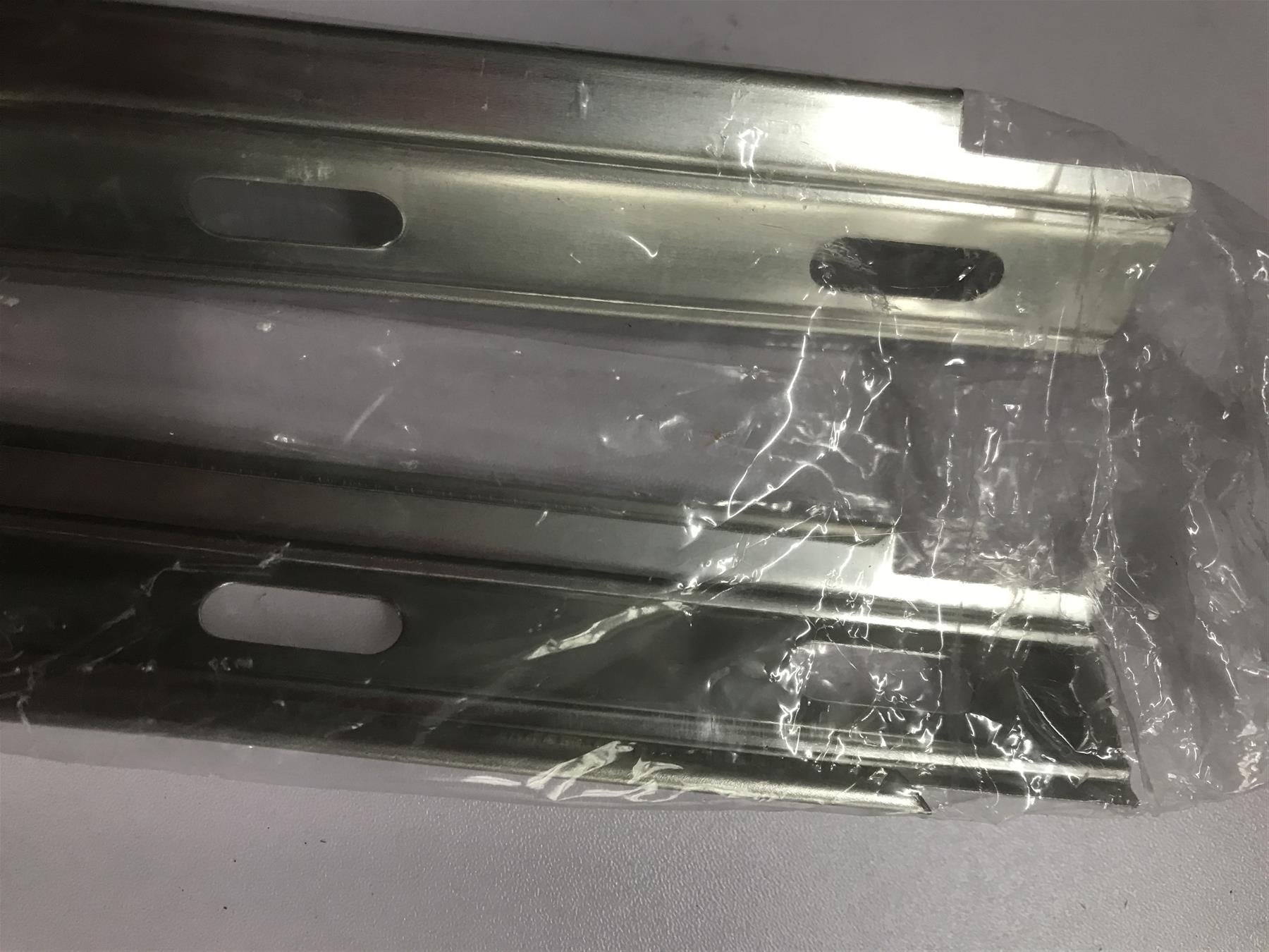 BPC Universal Wall Starter Kit 1200mm x 2 Stainless Steel  - Incl. Fixings 85866