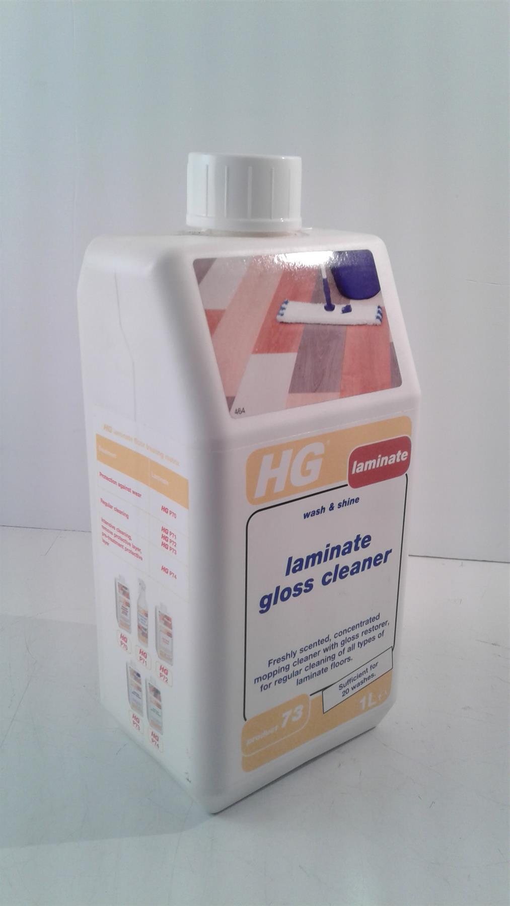 HG Laminate Gloss Cleaner (Wash & Shine) - 1L