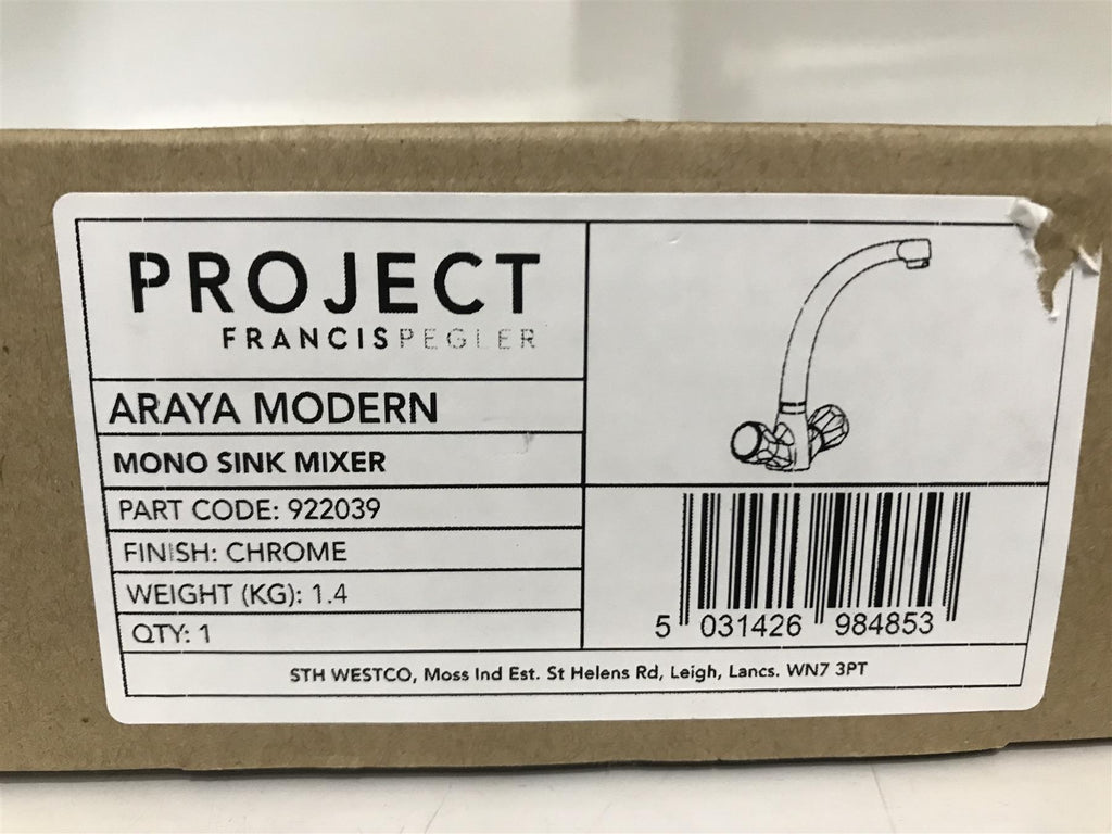 Francis Pegler Araya Modern 922039 Mono Sink Mixer