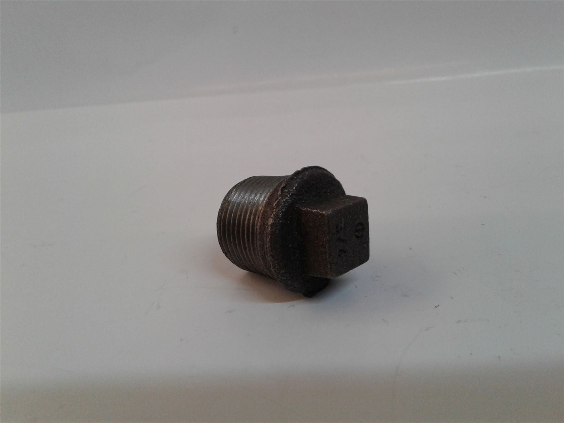 NEW MALLEABLE IRON STOP END BLANKING PLUG GALVANISED SIZES 3/4"BSPT