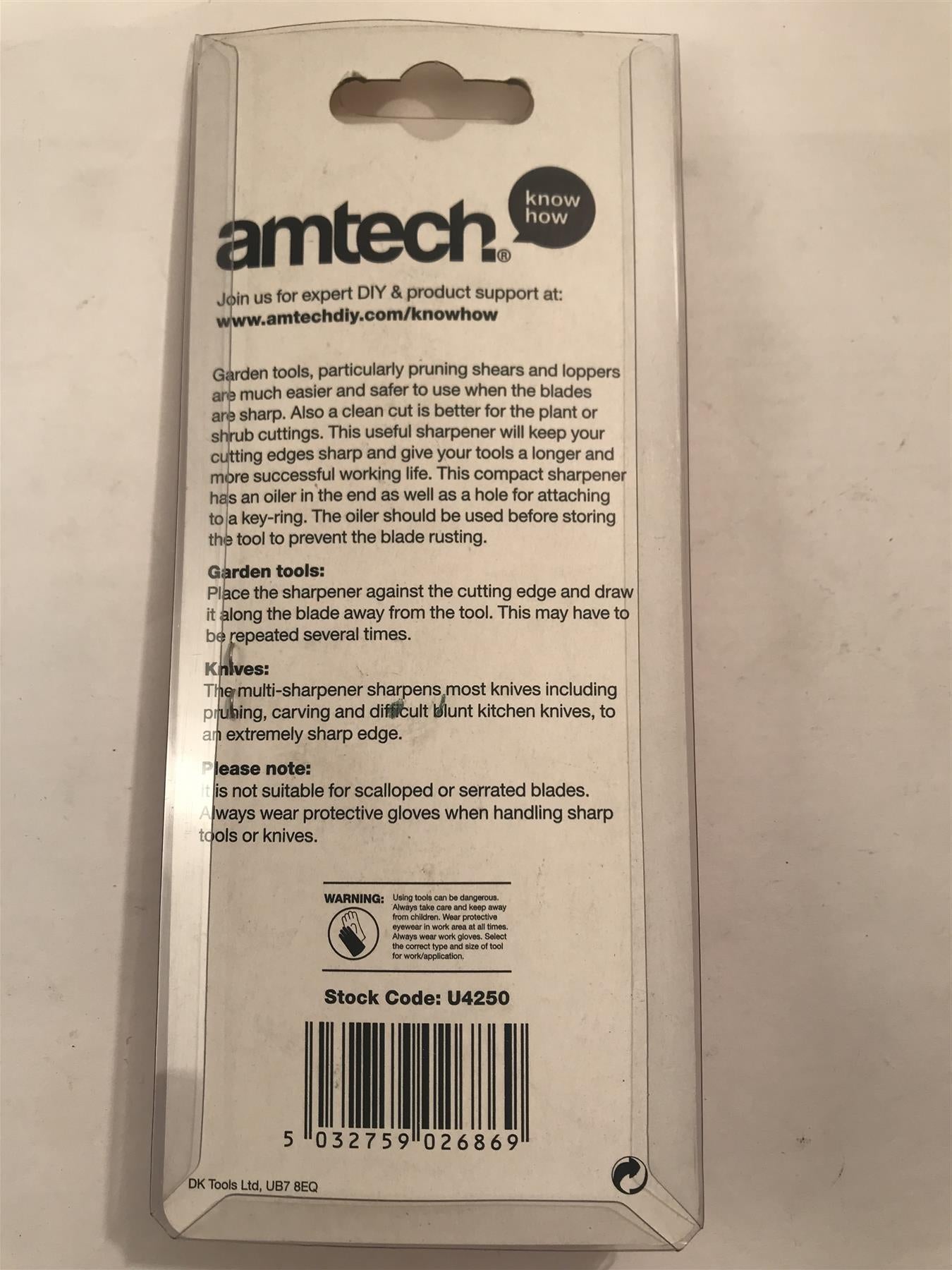 Amtech Multi Sharpener (oil & sharpen)  U4250