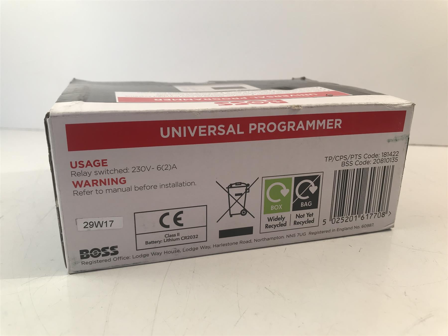 BOSS UNIVERSAL PROGRAMMER TPSE201 181422