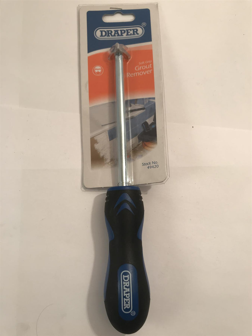 Draper 49420 Soft Grip Grout Remover Tool
