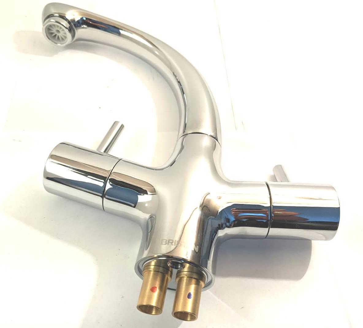 Bristan TMV2 Thermostatic Lever Basin Mixer Tap Chrome AR2 THLBAS C