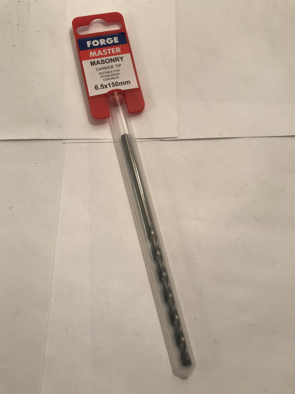 Forge Master Masonry Drill Bit 6.5 x 150mm  FMMAS65150
