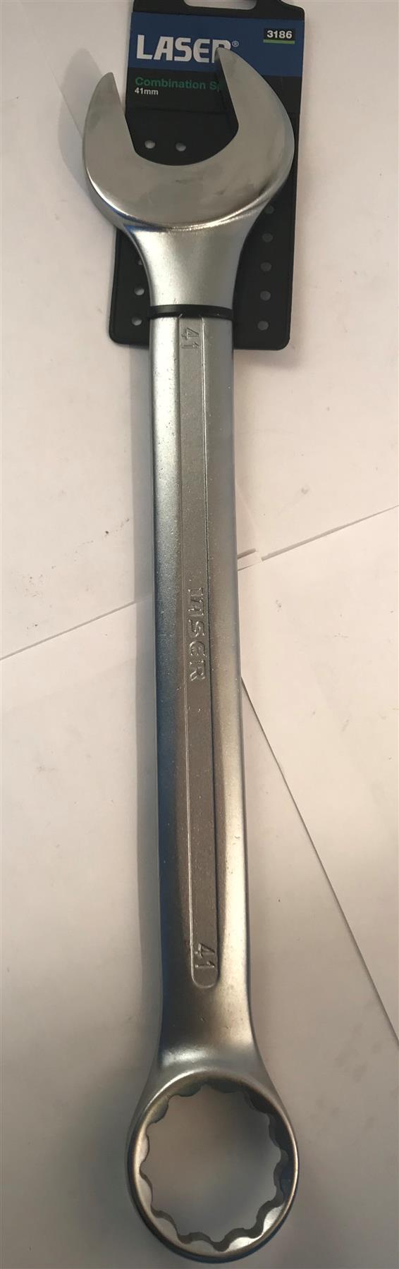 Laser Chrome Vanadium Combination Spanner 41mm  3186
