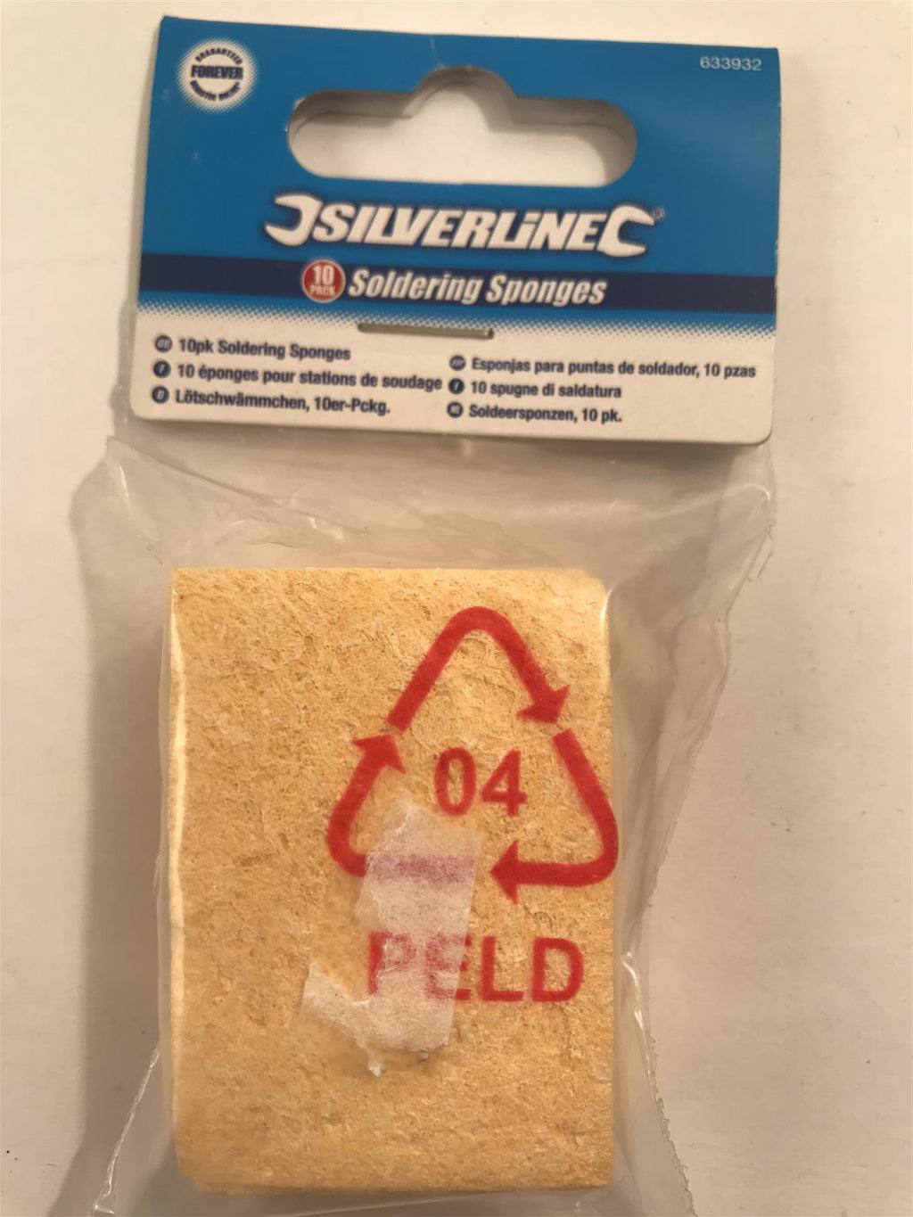 Silverline 10pk Soldering Sponges  633932
