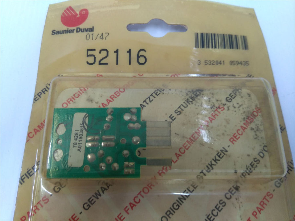 NEW SAUNIER DUVAL 625 FAN SPEED PCB 52116 05211600 12m warranty