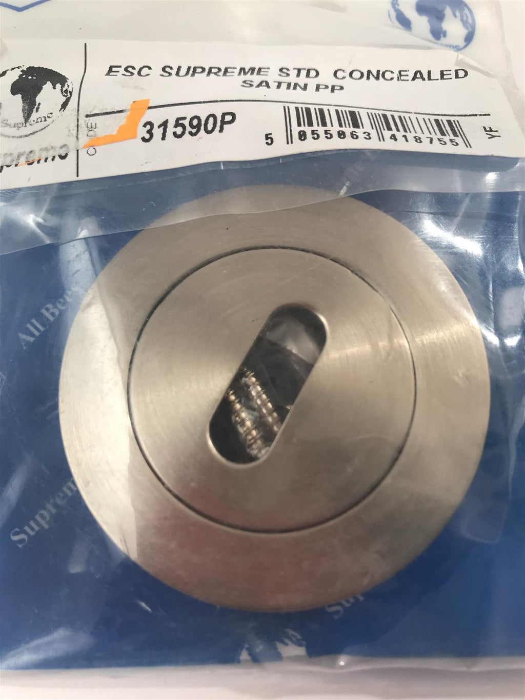 ESC Supreme Key Hole Cover Concealed Satin pp 31590p