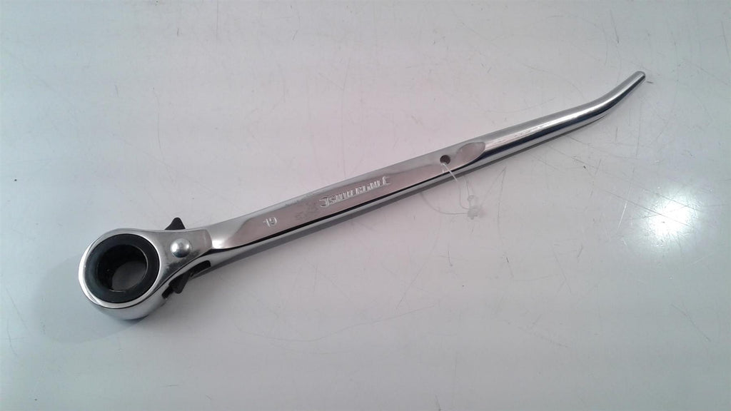 19mm 2 Way Scaffold Spanner Podger Bi Hex Ratchet