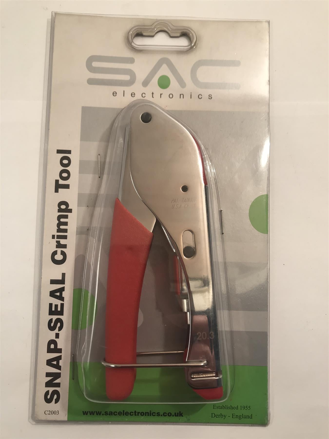 SAC Electronics  C2003  Snap-Seal Crimp Tool