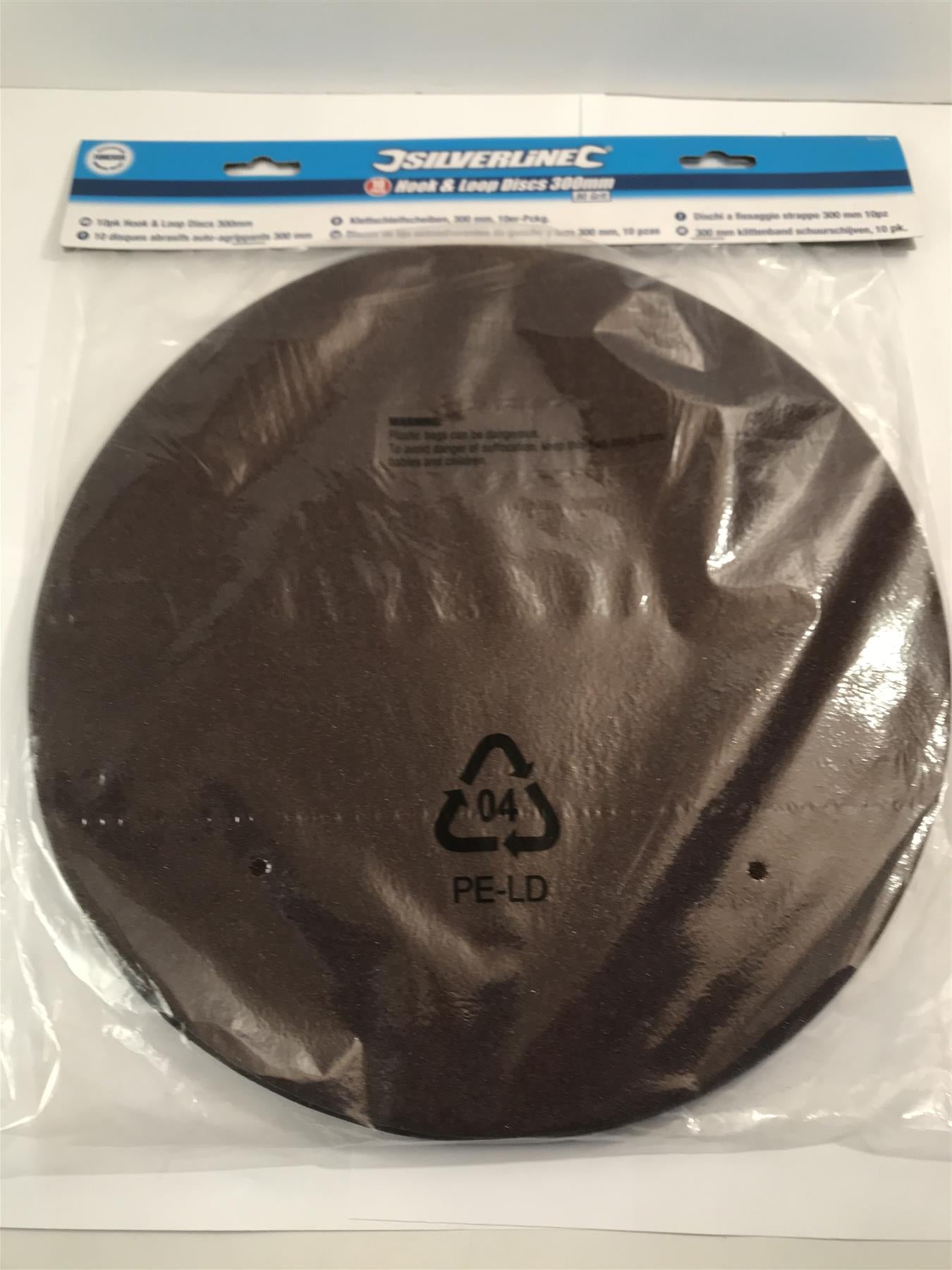 300MM 80 GRIT HOOK & LOOP DISCS 300MM 10PK 934116