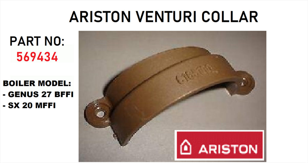 ARISTON MFFI BFFI BOILER ARISTON 569434 COLLAR VENTURI 569434 CLAMP