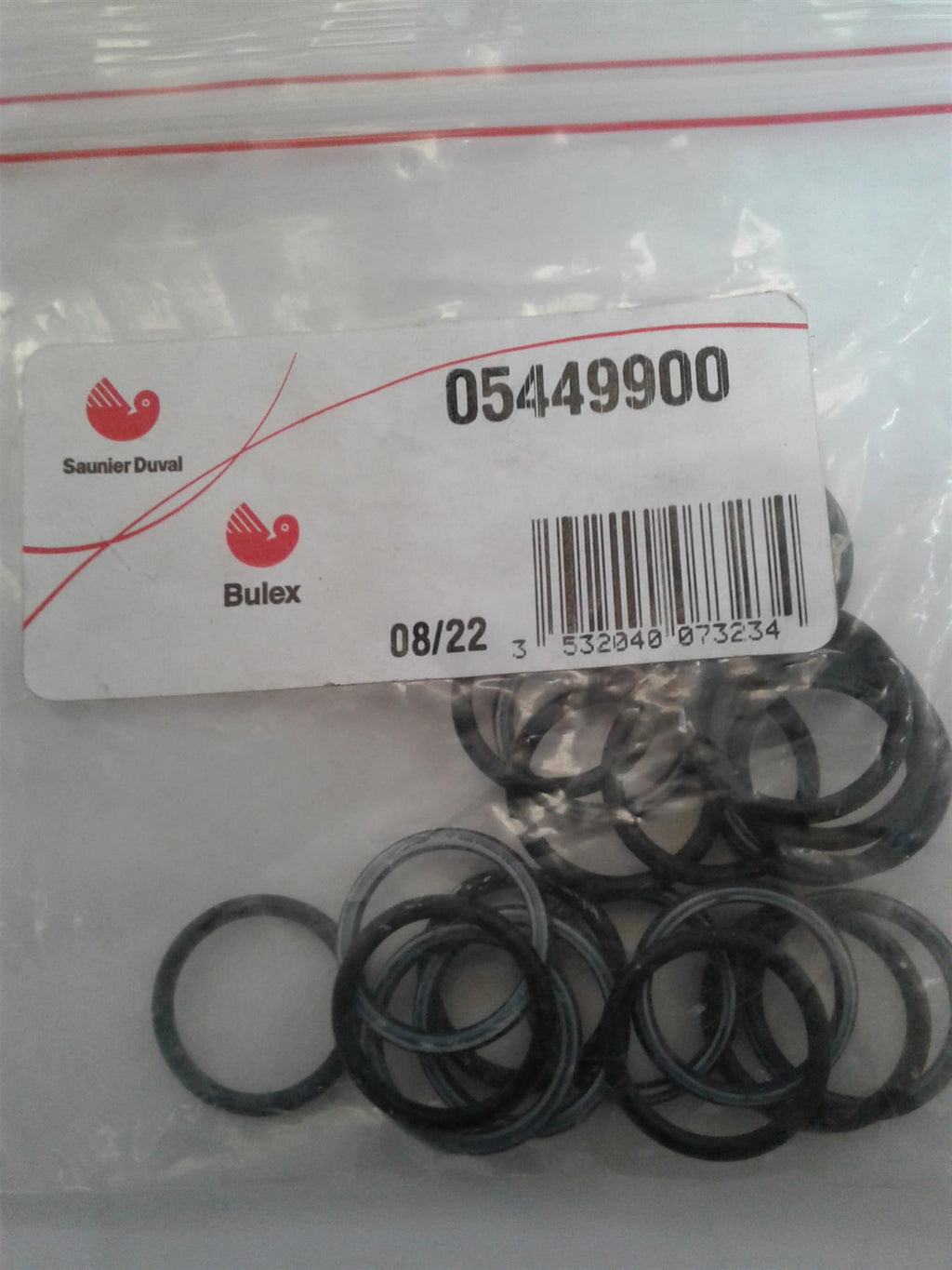 New SAUNIER DUVAL ISOMAX ISOFAST THEMAPLUS 05449900 O RING (20 pack)