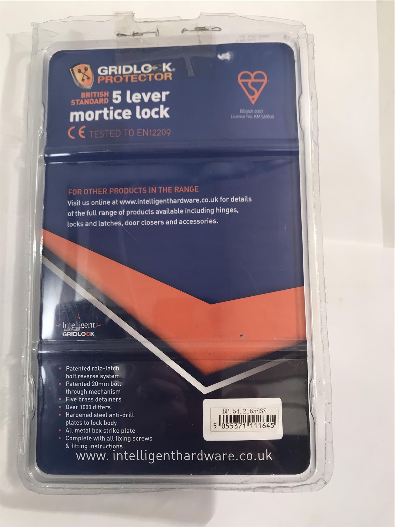 Gridlock Protector BS 5 Lever Mortice Lock